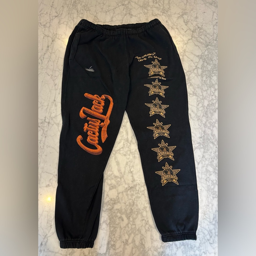Men’s Travis Scott Cactus Jack 2023 Celebrity Softball Classic Sweatpants